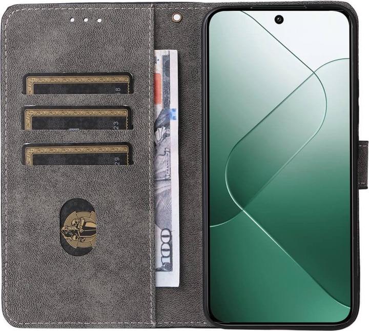 Produktbild Cover-Discount Xiaomi 14 - Premium Handyhülle Etui blau (Xiaomi 14)