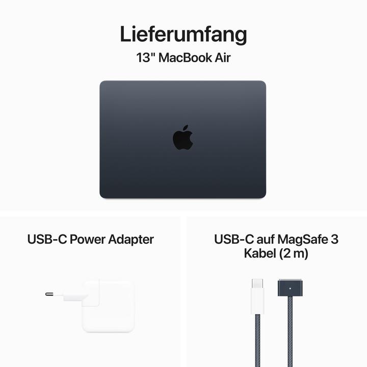 Immagine prodotto Apple MacBook Air - 2024 (13", M3, 24 GB, 512 GB, CH)