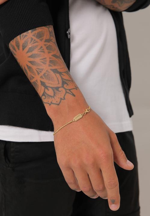 Immagine prodotto Kuzzoi Bracciale Uomo Basic Corda a catena attorcigliata in argento 925 (21 cm, Argento 925)