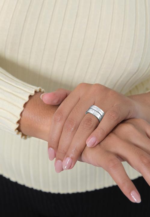 Produktbild Elli Ring Mond Stern - Let Your Light Shine 925 Silber (58, 925 Silber)