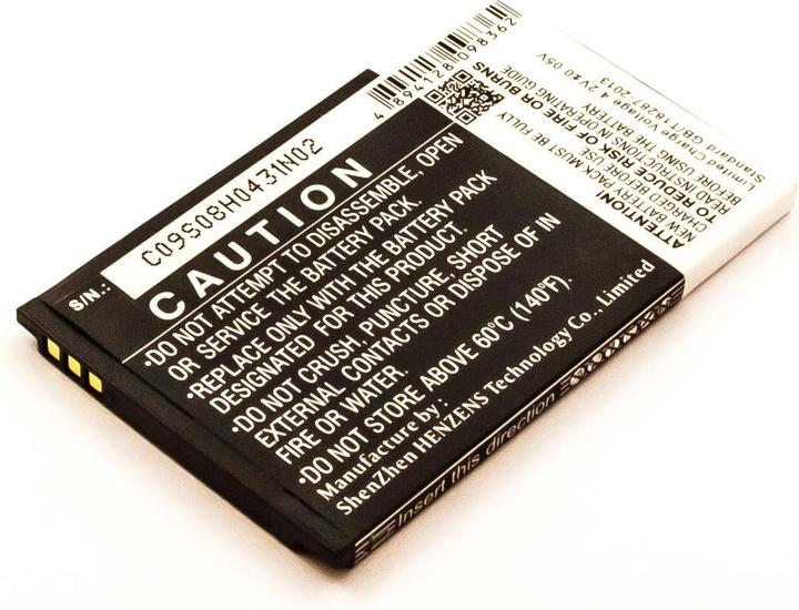 Produktbild AGI 33008 - Akku - Emporia - Pure - Schwarz - Lithium-Ion (Li-Ion) - 1050 mAh