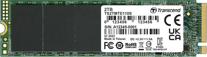 Produktbild Transcend 110S (2000 GB, M.2 2280)