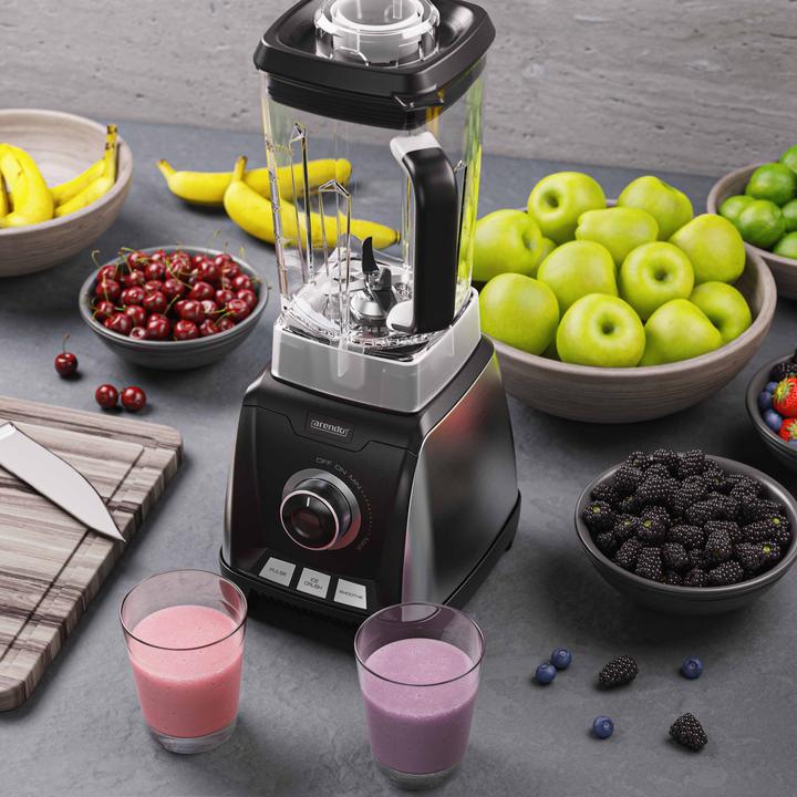 Image du produit Arendo Mixeur sur socle avec bol de 1,5 litre 30 000 tr/min / Lames en acier inoxydable (Prise UE, 1500 W)