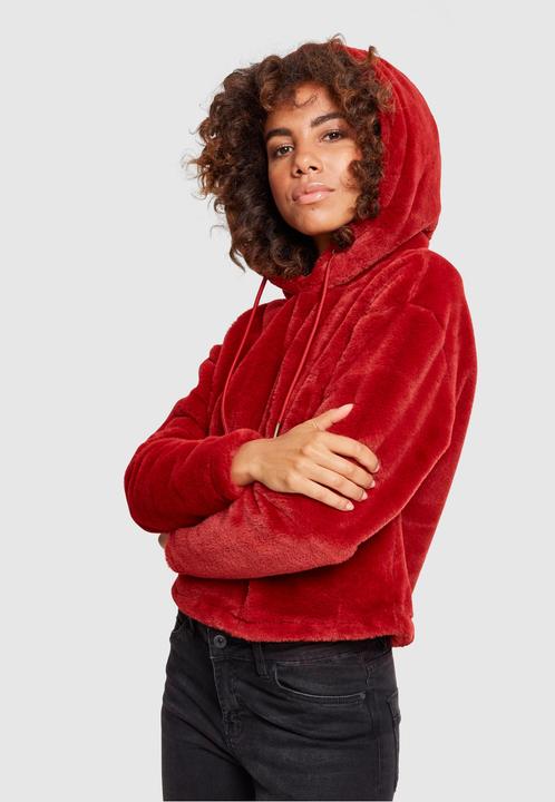 Actual product image Urban Classics Ladies Oversize Short Teddy Hoody (S)