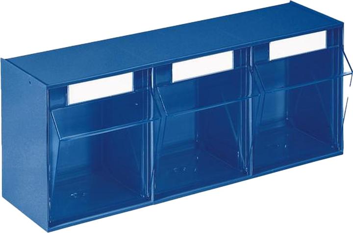 Immagine prodotto Lockweiler Rivista trasparente H242xL600xP203mm 3 x E plastica blu