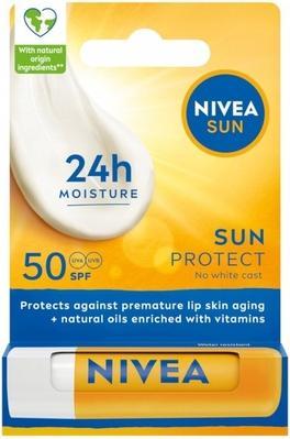 Image du produit NIVEA Sun Protect Lip Balm Spf 50 55ml - Haute protection pour vos lèvres (55 ml)