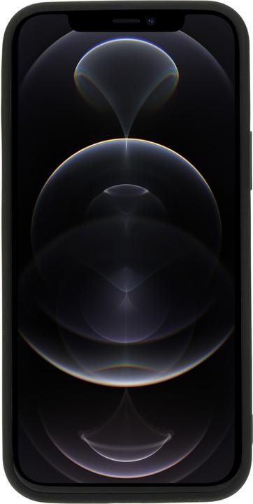 Actual product image Mobiparts Silicone Cover Apple iPhone 12/12 Pro Black (Apple iPhone 12 Pro, Apple iPhone 12)