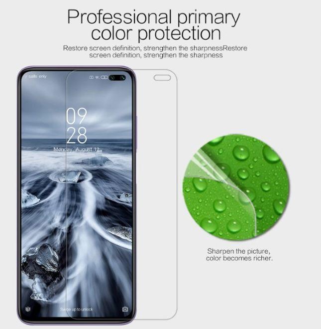Actual product image Nillkin Super Clear Series Protective Film (1 Piece, Xiaomi Redmi K30)