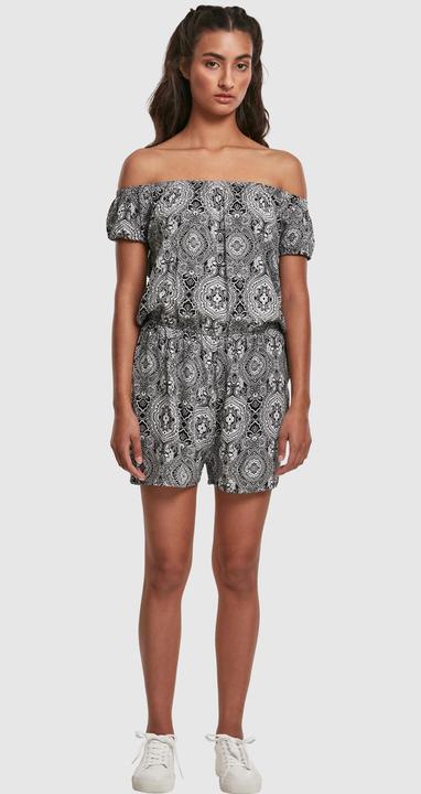Immagine prodotto Urban Classics Tuta corta da donna AOP Off Shoulder (4XL)