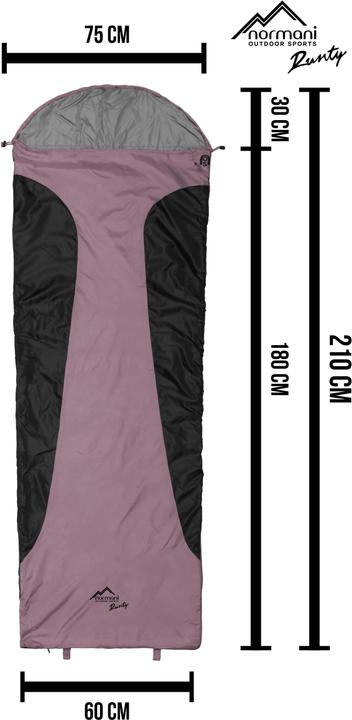 Image du produit Normani Sac de couchage ultraléger (fermeture éclair à gauche) Runty - 511 (210 cm)