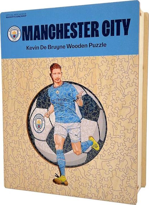 Image du produit Iconic Man City FC - Kevin De Bruyne - Puzzle en bois Taille M (270 pièces) (270 pièces)