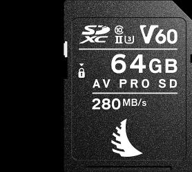 Actual product image Angelbird AV PRO V60 (64 GB, SDXC, U3, UHS-II)