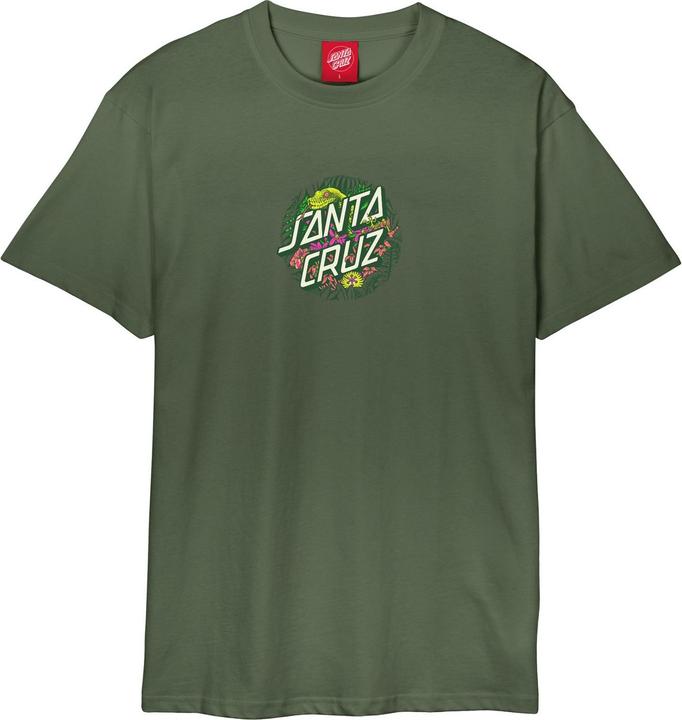 Actual product image Santa Cruz Asp Flores Dot Front T-Shirt (L)
