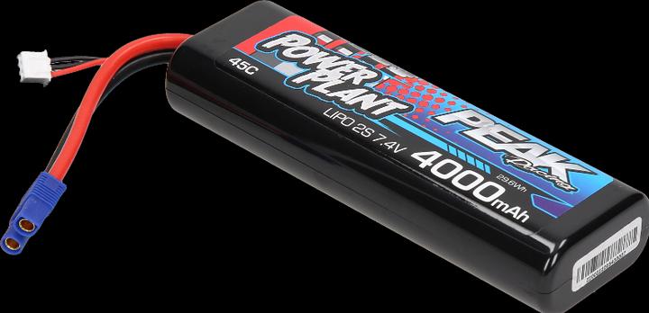 Image du produit Peak Ice Works Power Plant Lipo 4000 7.4 V 45C EC3 (7.40 V, 5000 mAh)
