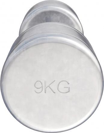 Actual product image Gorilla Sports Chrome dumbbells (2 x 9 kg)