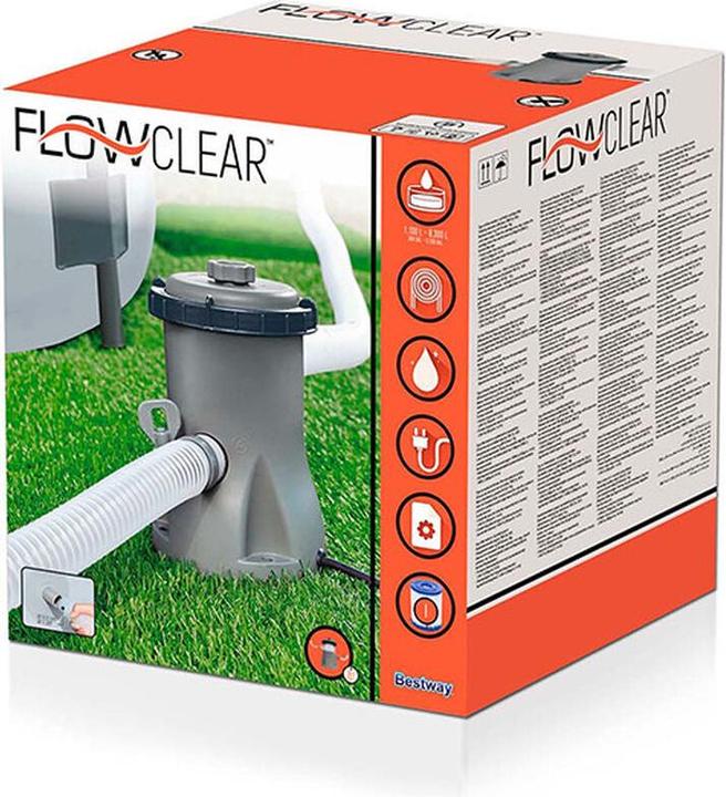 Produktbild Bestway Filter Pump for Flowclear Pools, 1249L (58381)