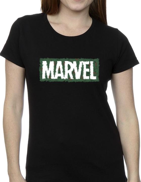 Actual product image Womens/Ladies Holly Logo Cotton T-Shirt (XXL)