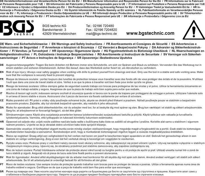 Image du produit BGS Boite de forets hélicoïdaux HSS-G M35 acier de cobalt 1 - 13 mm 25 pièces (1 mm - 13 mm)