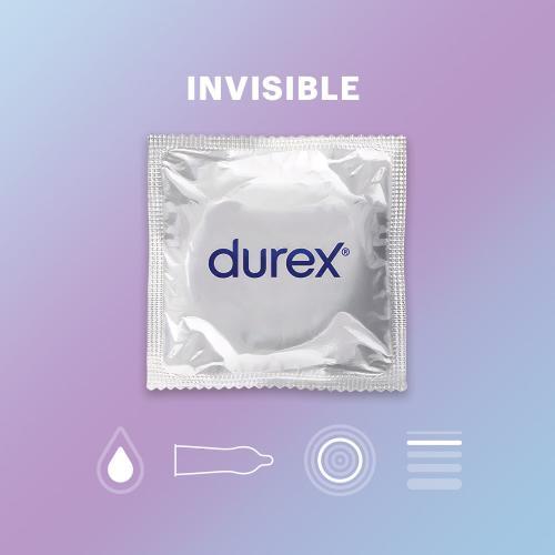 Actual product image Durex Invisible Super Thin (3 pcs.)