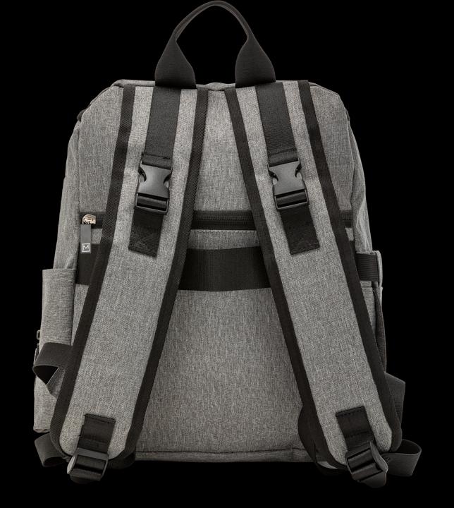 Actual product image Nuvita MOOVO Diaper Backpack Melange Black