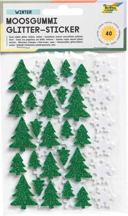 Image du produit Folia Stickers de Noël Glitter-Winter