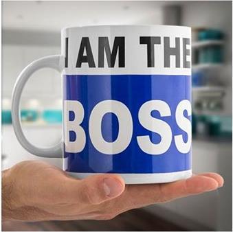 Image du produit Ootb Mug XL I Am the Boss (1 ml, 1 x)