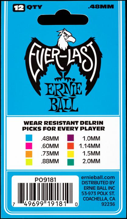 Image du produit Ernie Ball Everlast (12 x, 0.48 mm)