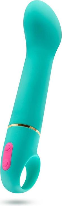 Blush Vibromasseur Aria Flirty AF Silicone - RumbleTech Powerful Rumbly 10 Vibration Settings - Curved f