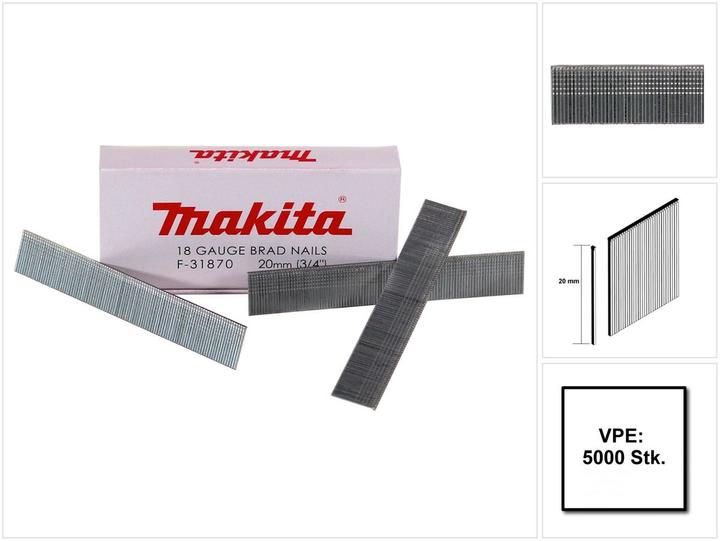 Actual product image Makita upset head nail