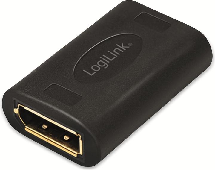 Actual product image LogiLink DisplayPort adapter, DP coupling (4.08 cm)