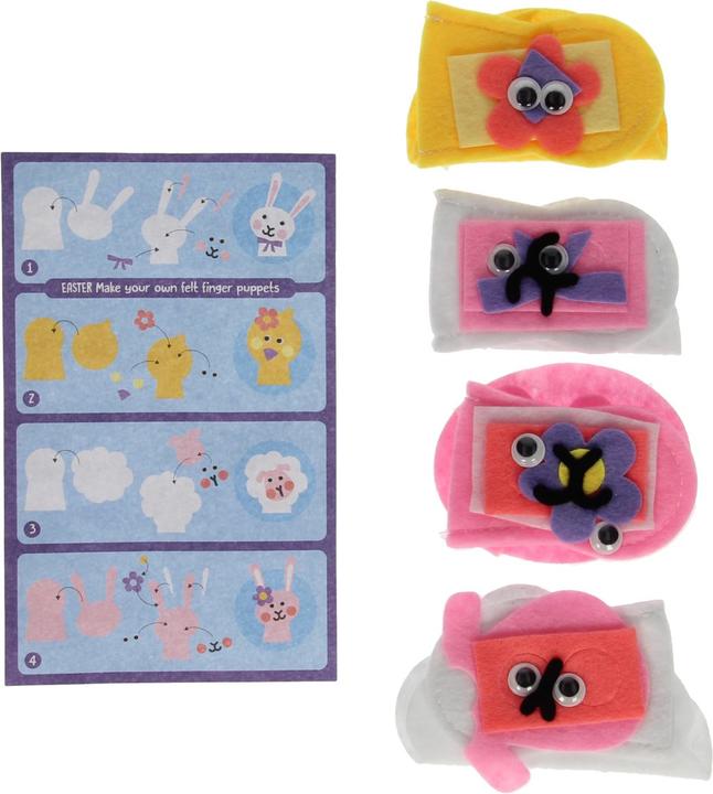 Produktbild Wins Holland Selber basteln Fingerpuppen Ostern, 4St.