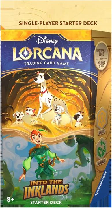 Image du produit Disney Lorcana Trading Card Game : Set 3 - Starter Deck A (anglais) (Anglais, Pont)