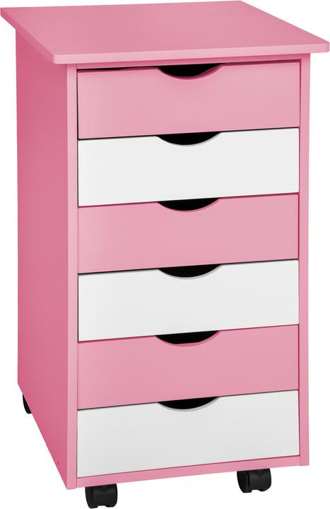 Produktbild tectake Kinderschreibtisch und Rollcontainer (109 x 55 x 94 cm)