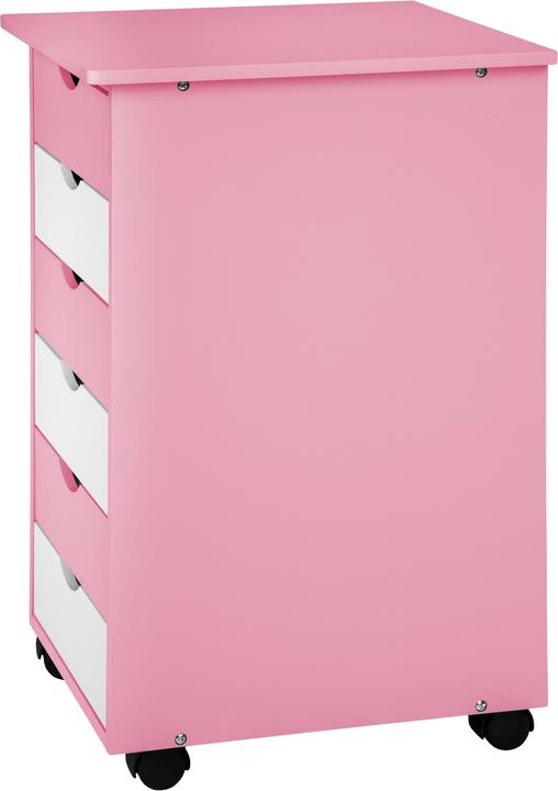 Produktbild tectake Kinderschreibtisch und Rollcontainer (109 x 55 x 94 cm)