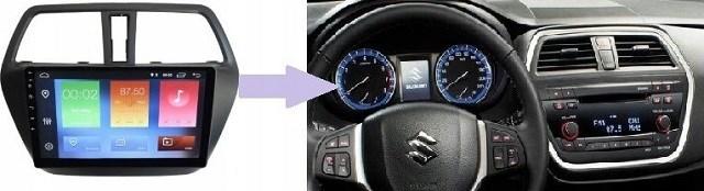 Actual product image No Name RADIO GPS NAVIGATION SUZUKI SX4 S-CROSS 2013+ ANDROID (9.02")