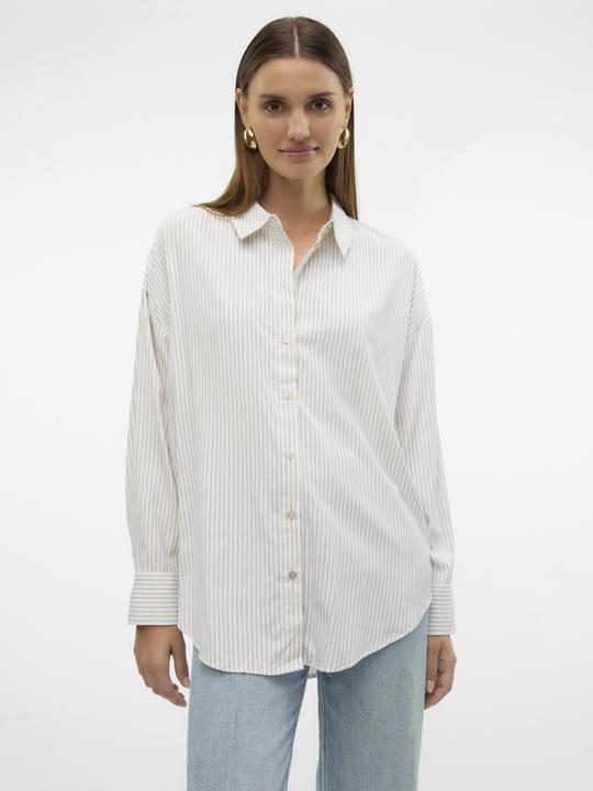 Image du produit Vero Moda Vmnora Ls Oversize Shirt Wvn Ga Noos (S)