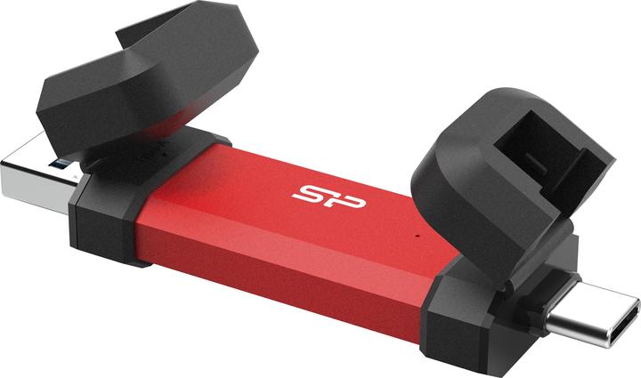Produktbild Silicon Power 1TB USB Stick USB Typ A+C 1050/850MB's red (1000 GB)