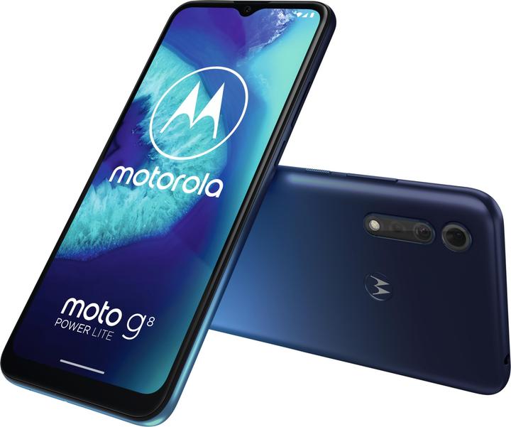 Image du produit Motorola Moto G8 Power Lite (64 Go, Bleu royal, 6.50", Double SIM, 16 Mpx, 4G)