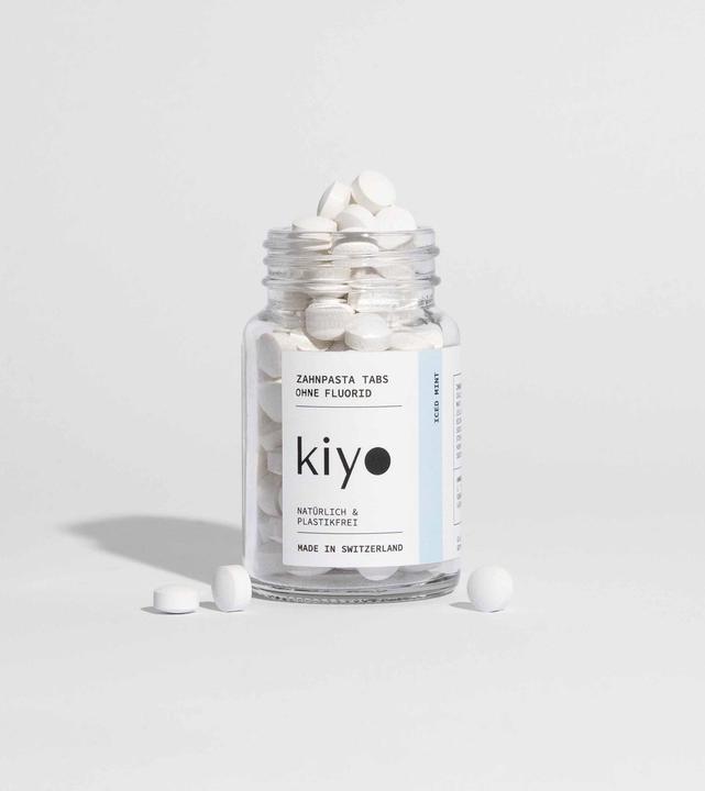 Actual product image Kiyo Natural Toothpaste Tabs (60 ml)
