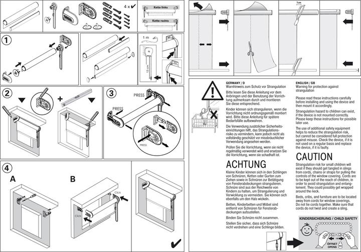 Image du produit Gardinia Store à enroulement latéral (82 x 180 cm)
