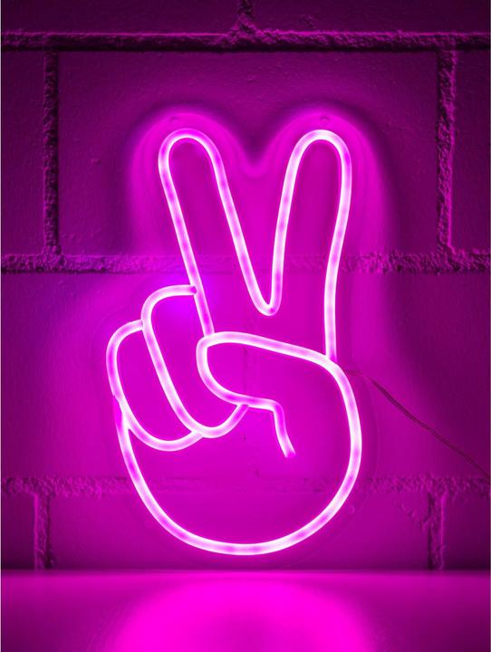 Image du produit Vegas Lights LED Déco Enseigne néon Peace 30 x 18 cm