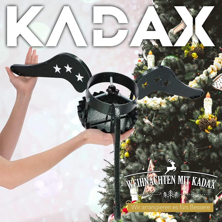 Image du produit Kadax Support pour sapin de Noël en acier 65cm