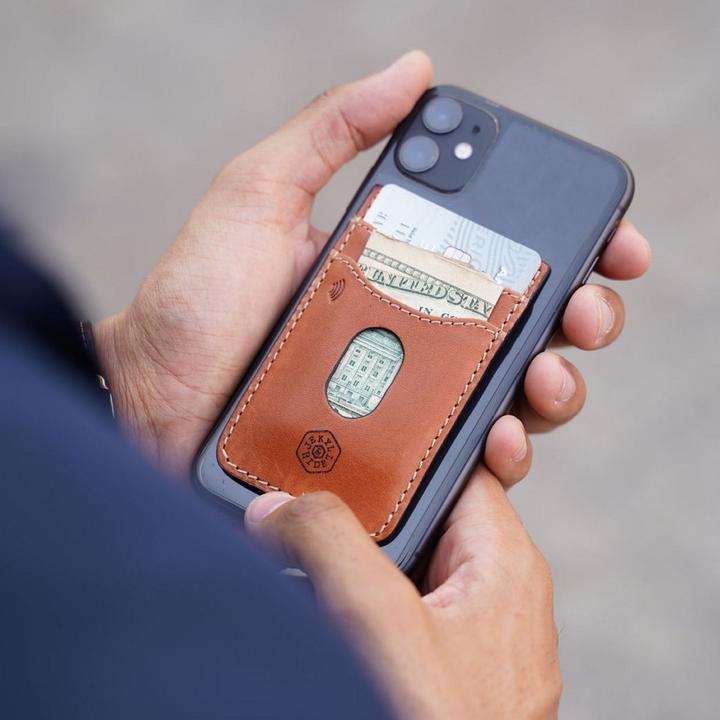 Actual product image Jekyll & Hide Havana - Card holder for smartphone (stick on)