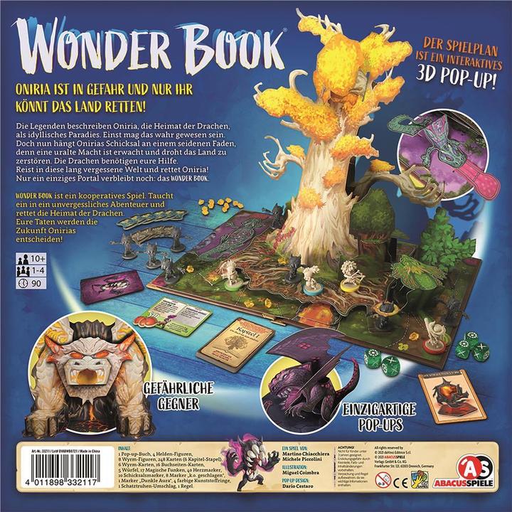 Actual product image Abacus ABA33211 - Wonder Book, board game, for 1-4 players, ages 10+ (EN, DE edition) (German)