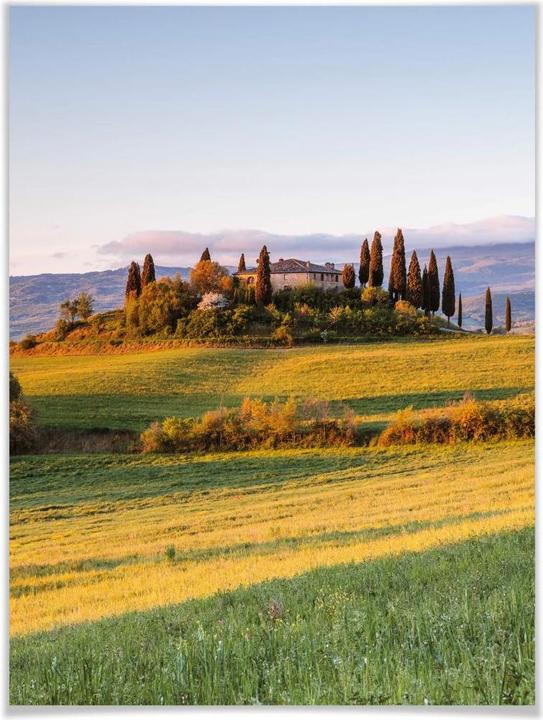 Image du produit Trenddeko Colombo - Coucher de soleil en Toscane (30 x 40 cm)