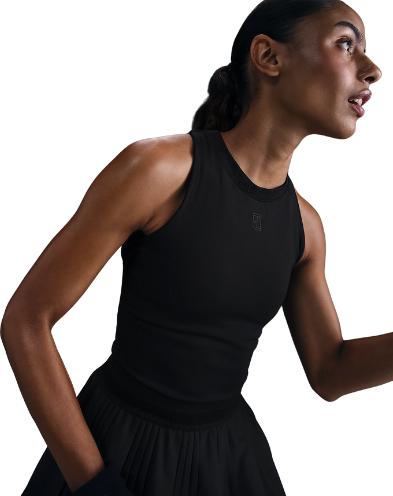 Nike Court Advantage Tank Top Black Woman (M)