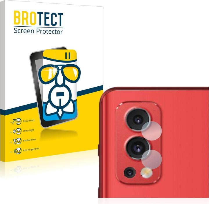 Actual product image BROTECT AirGlass Glass (1 Piece, OnePlus Nord 2 5G)
