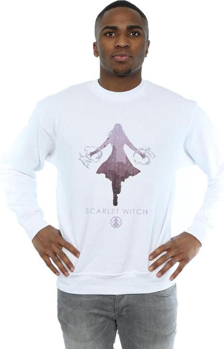 Actual product image Mens Scarlet Witch Silhouette Sweatshirt (L)
