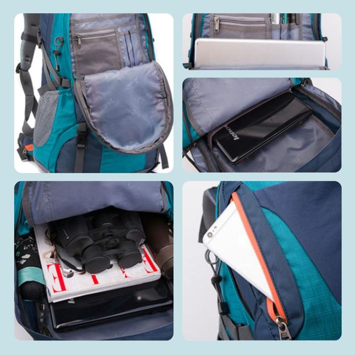 Image du produit Hermex Sac à dos de randonnée Sac à dos de trekking Sac à dos d'extérieur Sac à dos de camping (50 l)