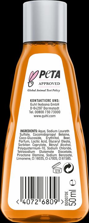 Image du produit Guhl Intensiv Shampoo kräftigend (50 ml, Shampoing liquide)